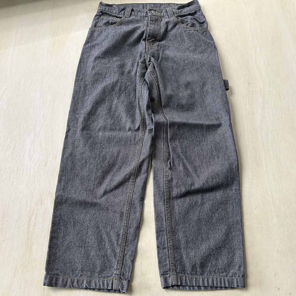 Sean John Jeans Boys 16 Waist 29 Gray Relaxed Straight Carpenter Denim Casual